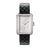 Thumbnail Image 0 of CHANEL Boy-Friend Ladies' Diamond Bezel Black Quilted Leather Strap Watch