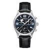 Thumbnail Image 0 of Certina DS Action Moon Phase Men's Black Leather Strap Watch