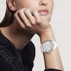 Thumbnail Image 1 of CHANEL J12 Diamond Bezel Ladies' White Ceramic Watch