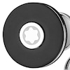 Thumbnail Image 1 of Montblanc Pix Men's Steel & Black Resin Round Cufflinks