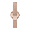 Thumbnail Image 1 of Emporio Armani Ladies' Rose Gold Tone Mesh Bracelet Watch