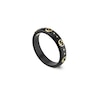 Thumbnail Image 0 of Gucci Icon Ring 18ct Yellow Gold & Black Ring - Size M-N
