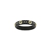 Thumbnail Image 1 of Gucci Icon Ring 18ct Yellow Gold & Black Ring - Size M-N