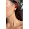 Thumbnail Image 1 of CARAT* LONDON 9ct White Gold Heart Stud Earrings