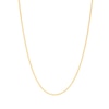 Thumbnail Image 0 of 9ct Gold 20 Inch Solid Dainty Curb Adjustable Chain