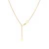 Thumbnail Image 1 of 9ct Gold 20 Inch Solid Dainty Curb Adjustable Chain