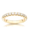 Thumbnail Image 0 of 14ct Yellow Gold 0.50ct Diamond Claw Set Eternity Ring