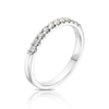 Thumbnail Image 1 of 14ct White Gold 0.25ct Diamond Claw Set Eternity Ring