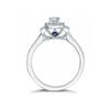 Thumbnail Image 2 of Vera Wang  Platinum 0.95ct Total Diamond Engagement Ring