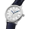 Thumbnail Image 2 of Montblanc Star Legacy Men's Blue Leather Strap Watch