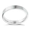 Thumbnail Image 0 of 9ct White Gold Extra Heavy Flat Court 5mm Ring