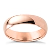 Thumbnail Image 0 of 9ct Rose Gold 5mm Super Heavyweight Court Ring