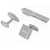Thumbnail Image 0 of BOSS Men's Silver Tone Cufflinks & Tie Clip Gift Set