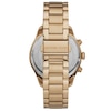 Thumbnail Image 1 of Michael Kors Layton Oversized Ladies' Gold-Tone Watch