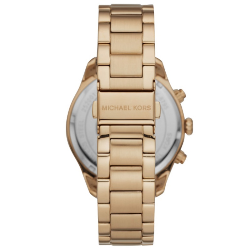 Michael Kors Layton Oversized Ladies' Gold-Tone Watch
