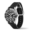 Thumbnail Image 1 of Montblanc 1858 Iced Sea Patterned Dial Black Rubber Strap Watch