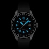Thumbnail Image 4 of Montblanc 1858 Iced Sea Black Rubber Strap Watch