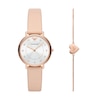 Thumbnail Image 0 of Emporio Armani Ladies' Leather Watch & Bracelet Gift Set