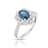Thumbnail Image 1 of Le Vian Platinum Sapphire & 0.58ct Vanilla Diamond Ring