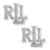 Thumbnail Image 0 of Lauren Ralph Lauren Silver Cubic Zirconia LRL Stud Earrings