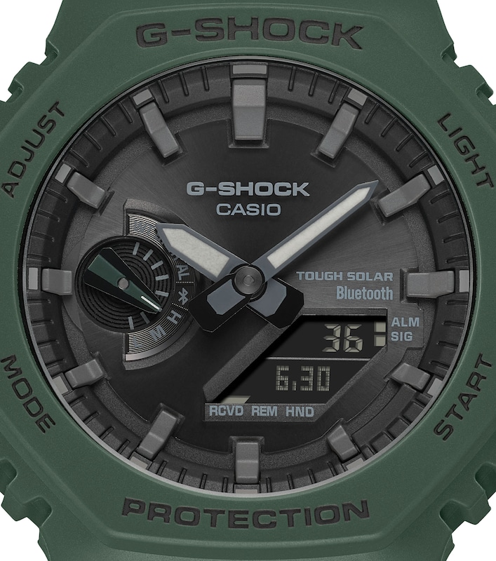 G-Shock GA-B2100-3AER Men's Green Resin Bracelet Watch