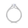 Thumbnail Image 2 of Arctic Light Platinum 1ct Total Diamond Ring