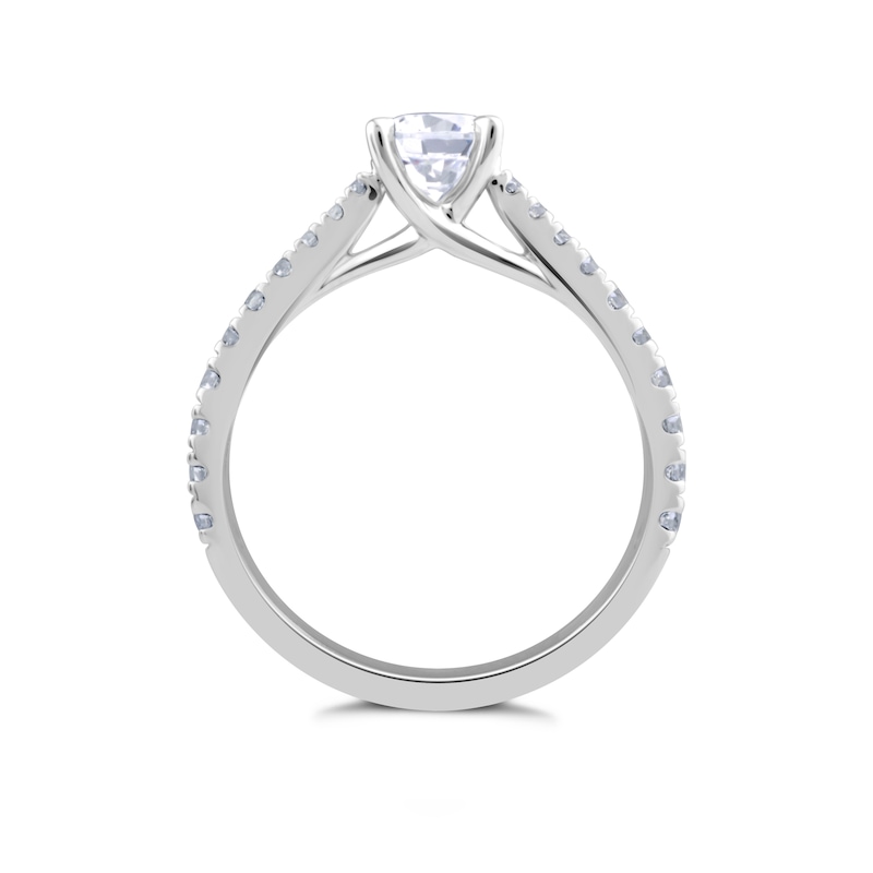 Arctic Light Platinum 1ct Total Diamond Ring