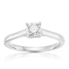 Thumbnail Image 0 of Platinum 0.50ct Diamond Four Claw Solitaire Ring
