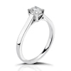 Thumbnail Image 1 of Platinum 0.50ct Diamond Four Claw Solitaire Ring