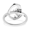 Thumbnail Image 2 of Lucy Quartermaine Volcan Exclusive  Silver White Topaz Ring