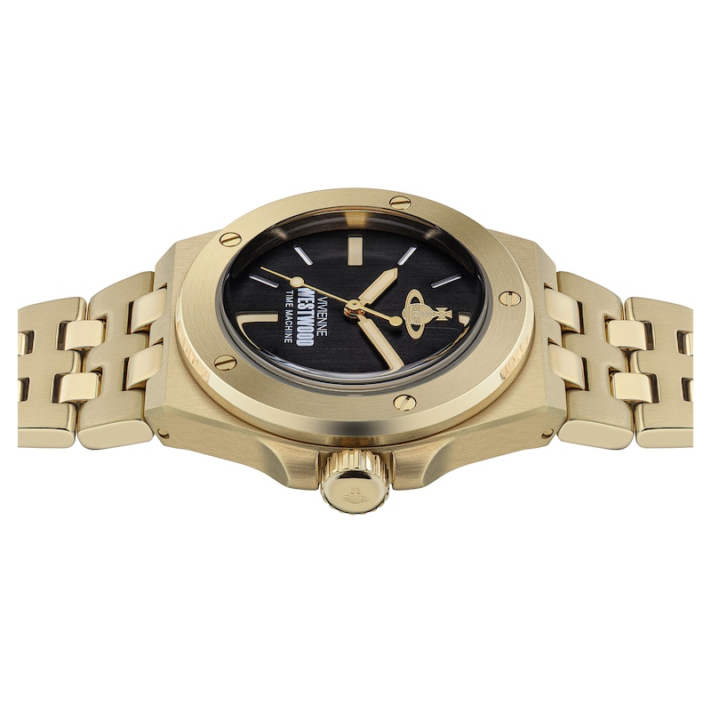 Vivienne Westwood Leamouth Gold-Tone Bracelet Watch