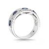 Thumbnail Image 2 of Vera Wang 18ct White Gold Sapphire 0.45ct Diamond Ring