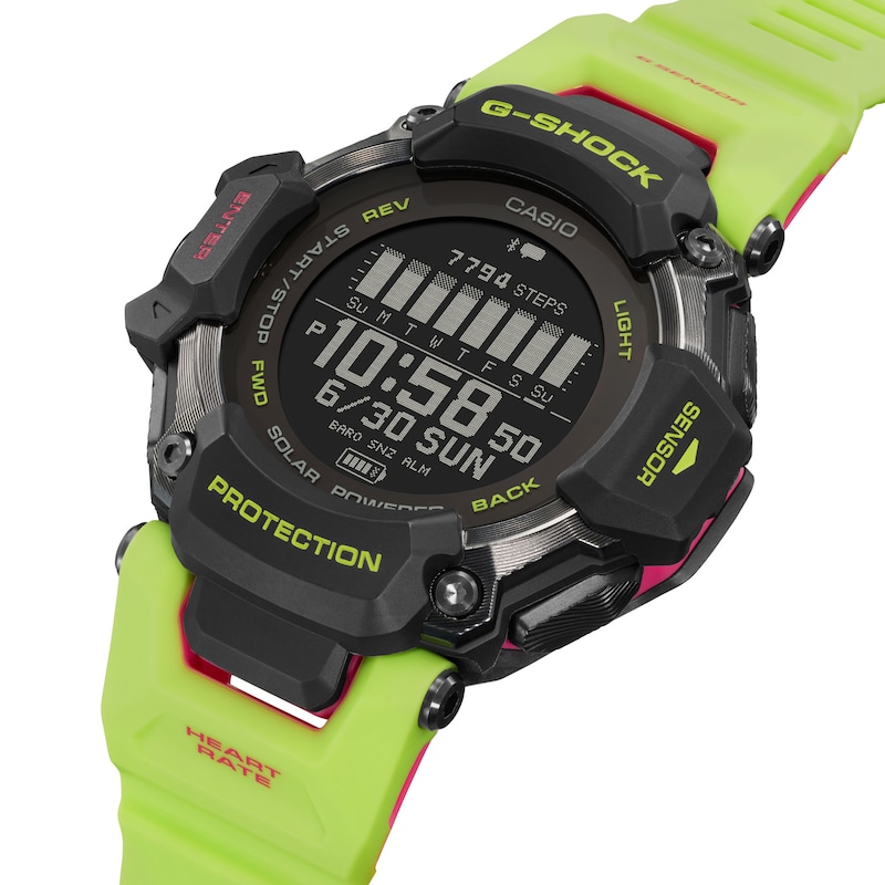 G-Shock GBD-H2000-1AER Men's Yellow Resin Strap Watch