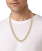 Thumbnail Image 1 of BOSS Chain Men's Gold Plated Stainless Steel Curb Chain
