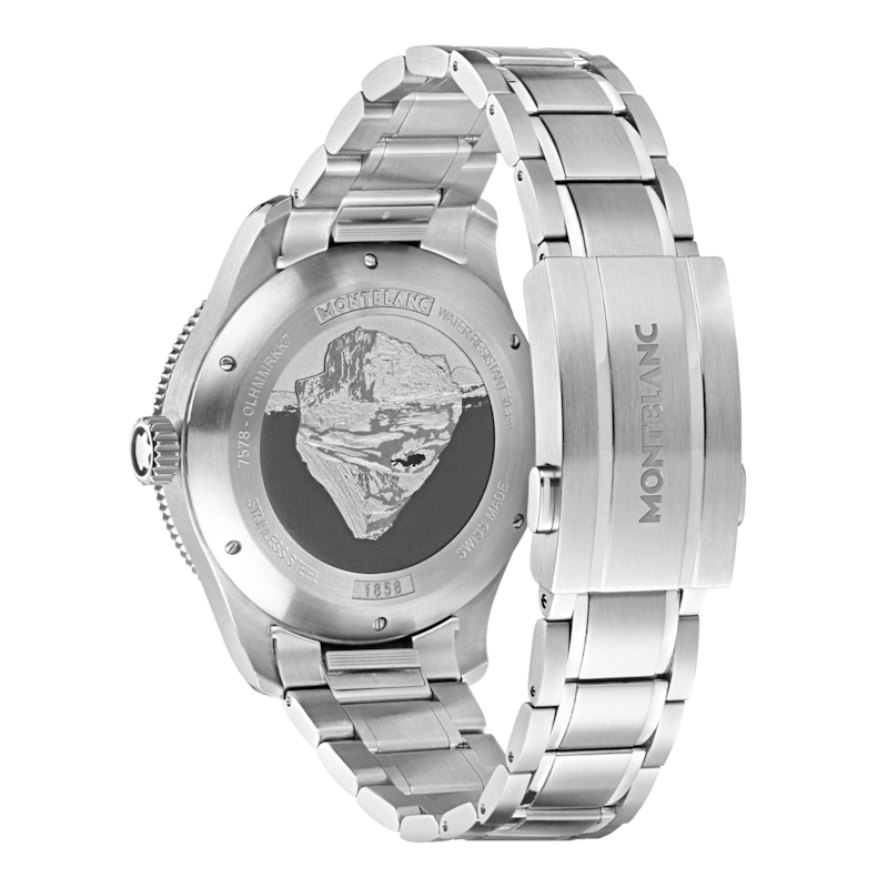 Montblanc 1858 Iced Sea Automatic Bracelet Watch