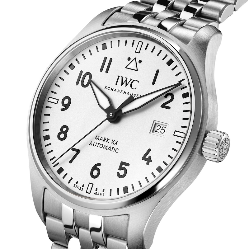 IWC Pilot's Mark XX 40mm Men's Bracelet Watch