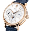 Thumbnail Image 4 of IWC Portofino Perpetual Calendar 18ct Rose Gold & Blue Leather Strap Watch