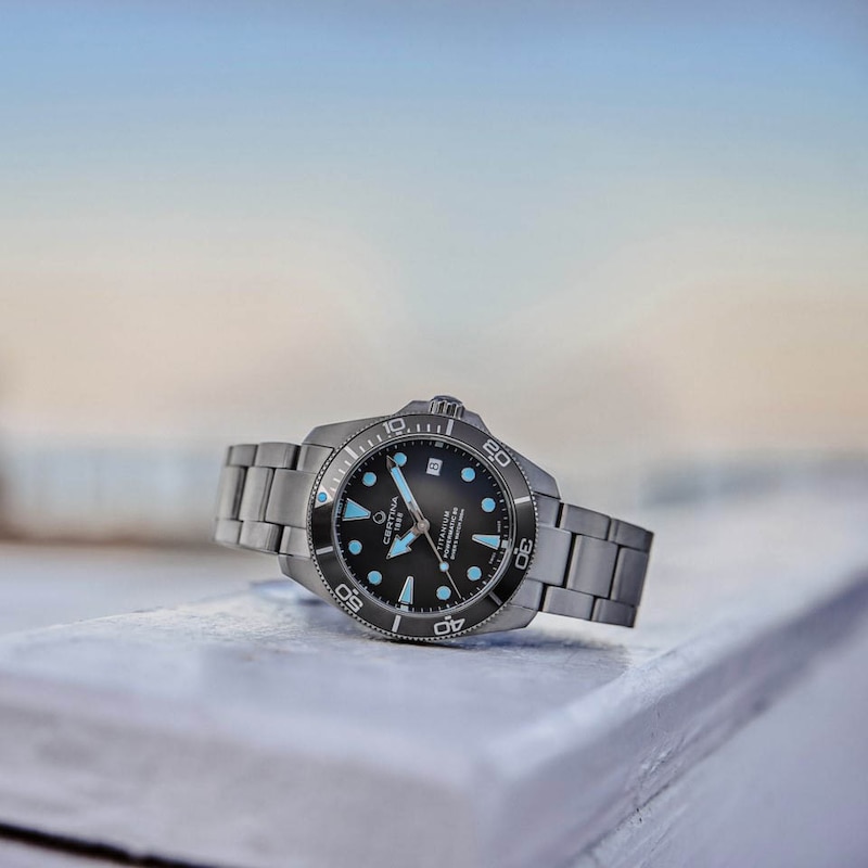 Certina DS Action Diver 38mm Men's Titanium Bracelet Watch
