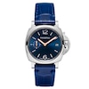 Thumbnail Image 0 of Panerai Luminor Due 38mm Ladies' Blue Leather Strap Watch