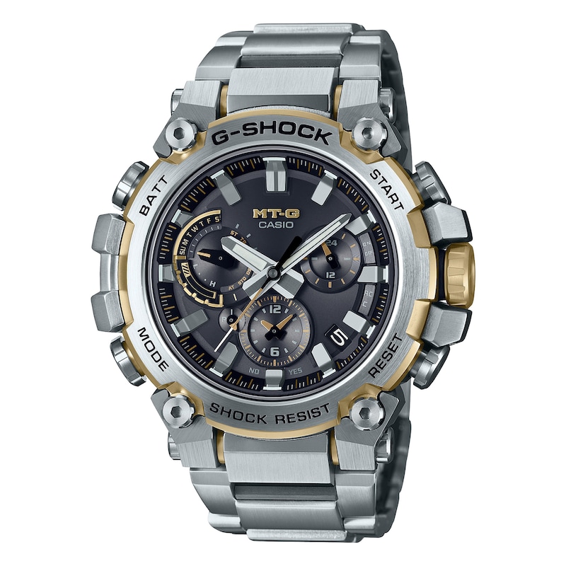 G-Shock MT-G-B3000D-1A9ER Men's Bi-Tone Carbon Core & Stainless Steel Watch