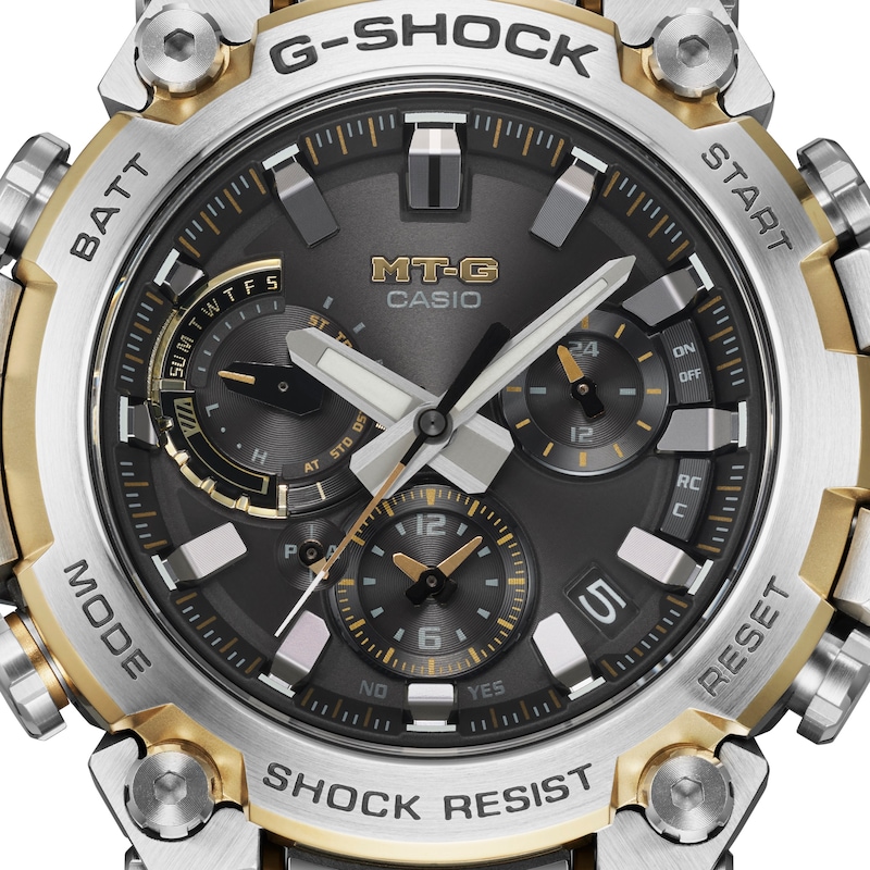 G-Shock MT-G-B3000D-1A9ER Men's Bi-Tone Carbon Core & Stainless Steel Watch