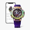 Thumbnail Image 5 of G-Shock MT-G-B3000PRB-1AER Aurora Oval Purple Resin Strap Watch