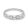 Thumbnail Image 1 of Yoko London Eclipse 18ct White Gold Akoya Pearl 0.19ct Diamond Ring
