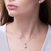 Thumbnail Image 3 of Yoko London Trend 18ct White Gold Freshwater Pearl 0.11ct Diamond Pendant