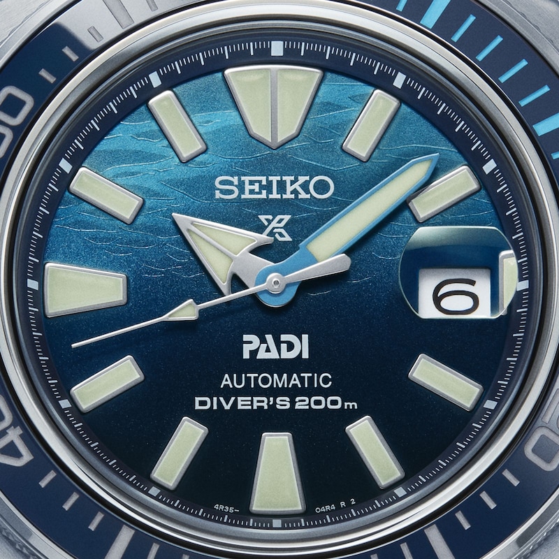 Seiko Prospex 'Great Blue' Samurai - Scuba PADI Special Edition Strap Watch