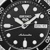 Thumbnail Image 1 of Seiko 5 Sports SKX 'Midi' Black Dial Stainless Steel Bracelet Watch