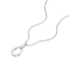 Thumbnail Image 1 of Sterling Silver Teardrop Pendant Necklace
