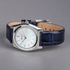 Thumbnail Image 5 of Accurist Origin Ladies' Mother Of Pearl Dial Blue Leather Strap Watch