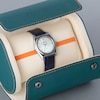 Thumbnail Image 8 of Accurist Origin Ladies' Mother Of Pearl Dial Blue Leather Strap Watch