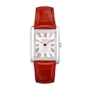 Thumbnail Image 0 of Accurist Rectangle Ladies' White Dial Red Leather Strap Watch